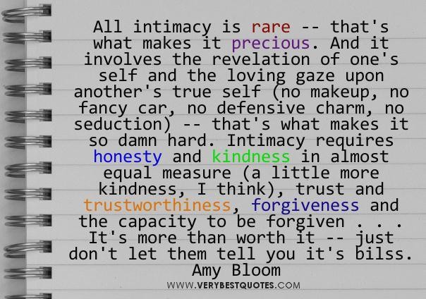 Intimacy - Amy Bloom