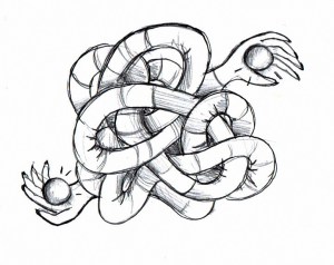 sketch by Hallie Linnebur