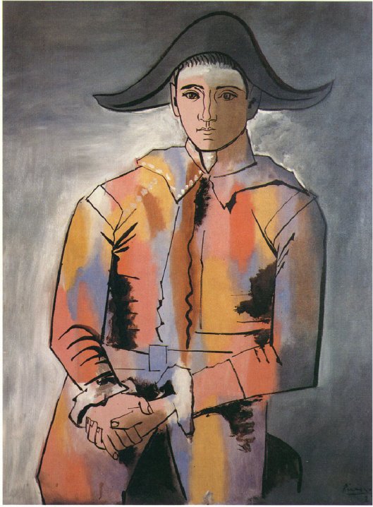 harlequin-with-his-hands-crossed-jacinto-salvado-1923
