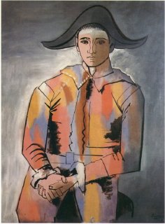 harlequin-with-his-hands-crossed-jacinto-salvado-1923